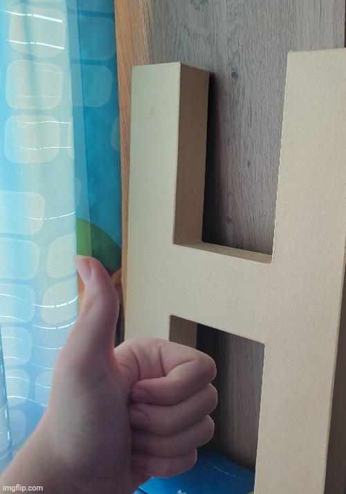 new addition to my H collection | made w/ Imgflip meme maker