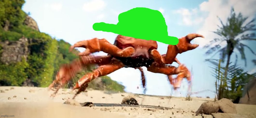 bandu crab | image tagged in obama is gone,memes,dave and bambi | made w/ Imgflip meme maker