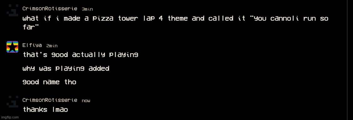 playing | made w/ Imgflip meme maker