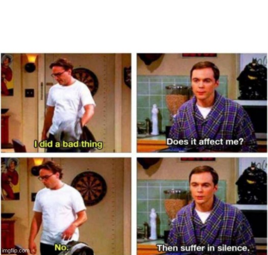 we all have that one friend | image tagged in i did a bad thing,the big bang theory | made w/ Imgflip meme maker