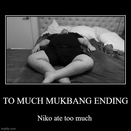 To much food | image tagged in funny,demotivationals | made w/ Imgflip demotivational maker