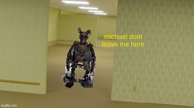 michael dont leave me here | made w/ Imgflip meme maker