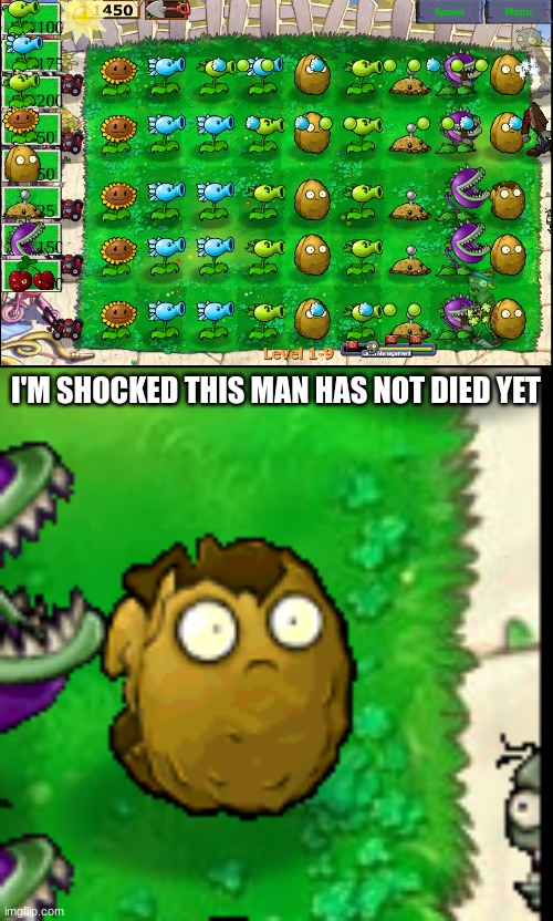 I'M SHOCKED THIS MAN HAS NOT DIED YET | made w/ Imgflip meme maker