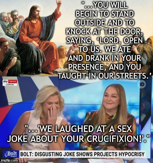 image tagged in jesus,sky news au,lent | made w/ Imgflip meme maker
