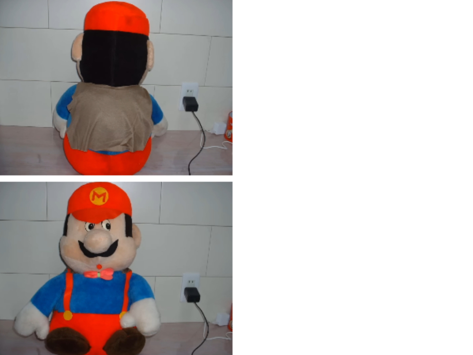 Mario not interested, and interested Blank Meme Template