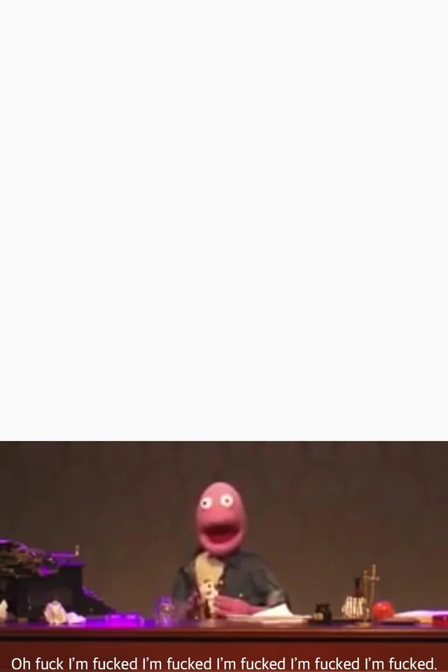 Oh, Duck, I'm ducked Blank Meme Template