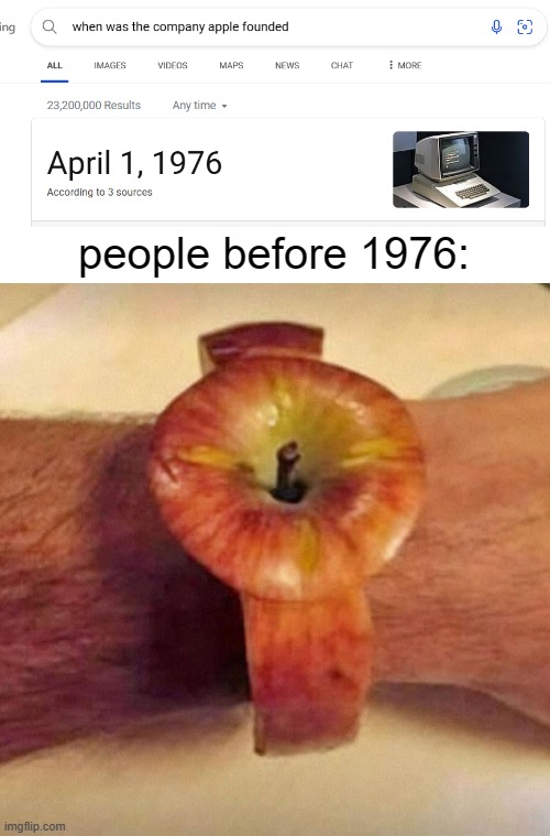 apple watch | people before 1976: | image tagged in apple,watch,memes | made w/ Imgflip meme maker
