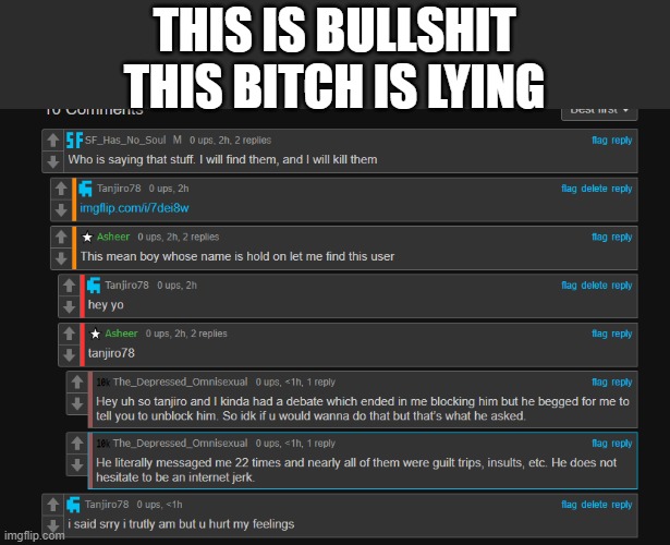 THIS IS BULLSHIT THIS BITCH IS LYING | made w/ Imgflip meme maker