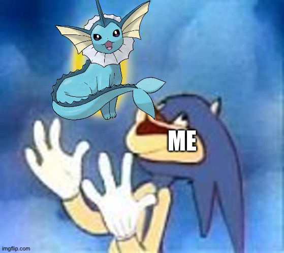 Joyful Sonic | ME | image tagged in joyful sonic,pokemon | made w/ Imgflip meme maker