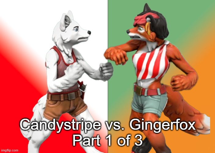 Part 1: Gingerfox | Candystripe vs. Gingerfox
Part 1 of 3 | made w/ Imgflip meme maker