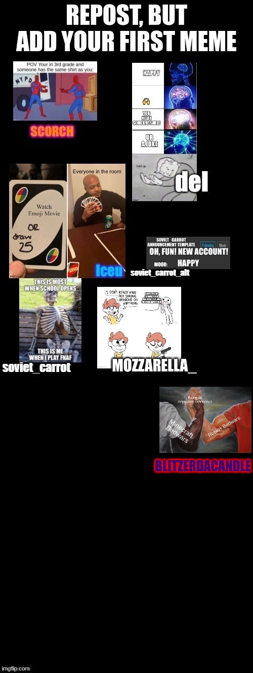 mine was so bad | BLITZERDACANDLE | image tagged in repost | made w/ Imgflip meme maker