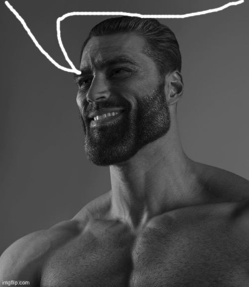 Giga Chad | image tagged in giga chad | made w/ Imgflip meme maker