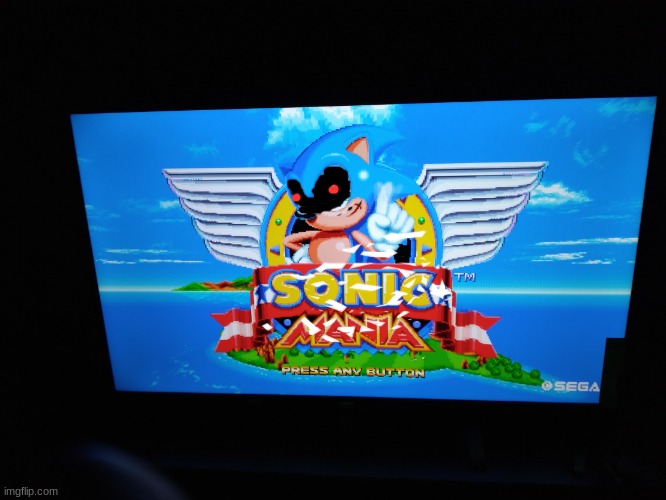 Ight im fina go to Dallas. Bye chat (for a good while) | image tagged in sonic mania title screen | made w/ Imgflip meme maker