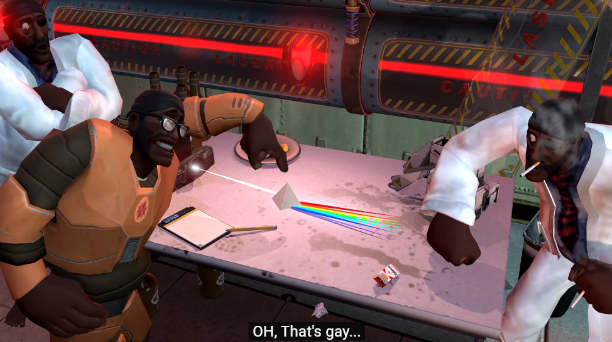 oh that's gay Blank Meme Template