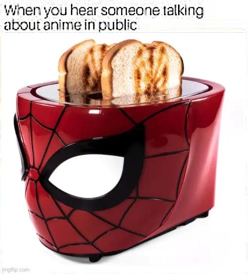 spiderman toaster | image tagged in bruh,lol,why are you reading this | made w/ Imgflip meme maker