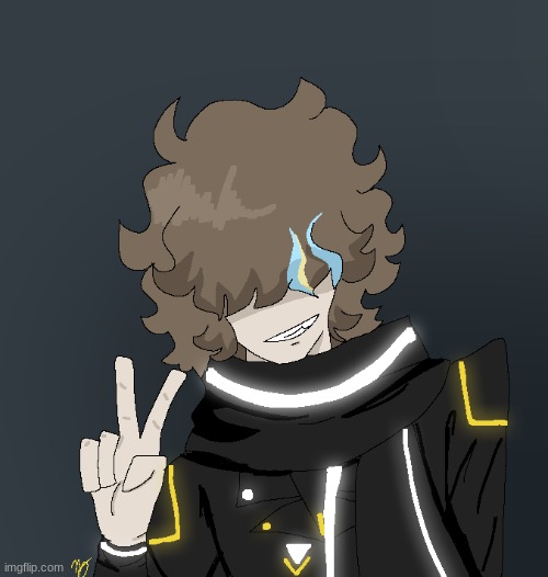 woohooo, one of my many TRON OCs... why is Phantom so fun to draw. | made w/ Imgflip meme maker