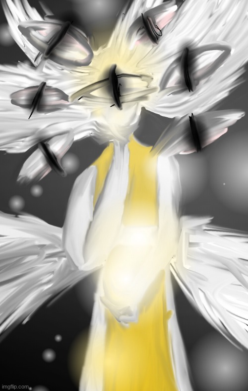 yeah idk i drew this off a biblically accurate angel or smth | image tagged in idk,drawing,angels | made w/ Imgflip meme maker