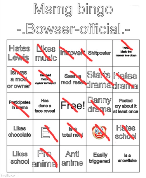 i like arguing with y’all cuz y’all are dumb so i do that | image tagged in msmg bingo - bowser-official - version | made w/ Imgflip meme maker