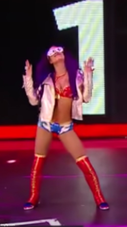 Sasha Banks | image tagged in sasha banks | made w/ Imgflip meme maker