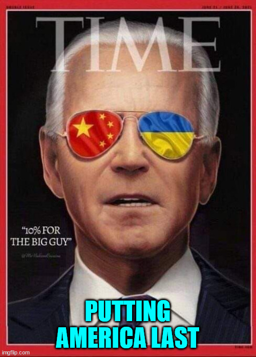 Traitor Joe - Putting America Last... | PUTTING AMERICA LAST | image tagged in traitor,joe | made w/ Imgflip meme maker