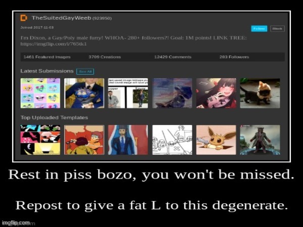 rest in piss you clown | image tagged in repost | made w/ Imgflip meme maker
