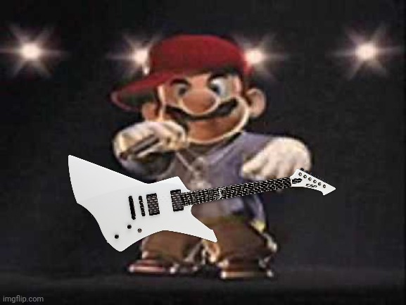 Gangsta Mario | image tagged in gangsta mario | made w/ Imgflip meme maker