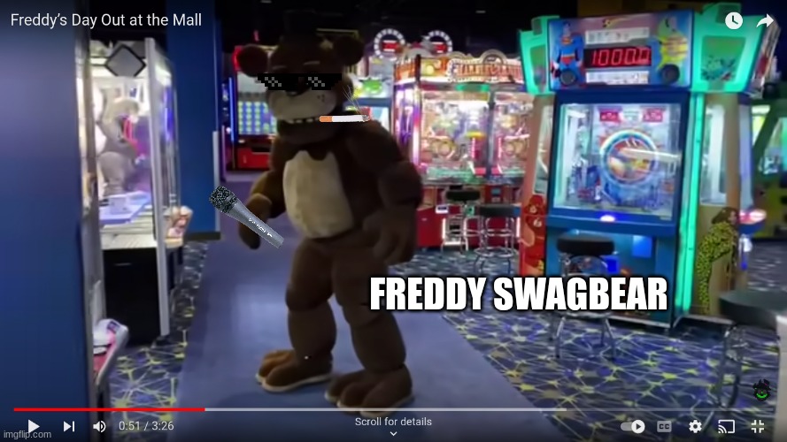 FREDDY SWAGBEAR | made w/ Imgflip meme maker