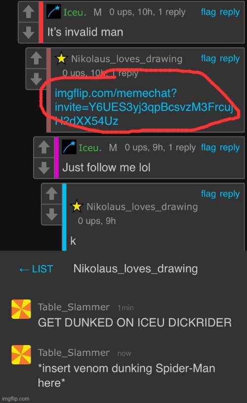 not meant to hate towards Iceu. | made w/ Imgflip meme maker