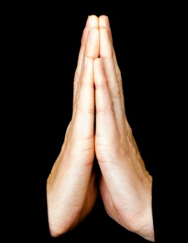 High Quality Praying Hands Blank Meme Template