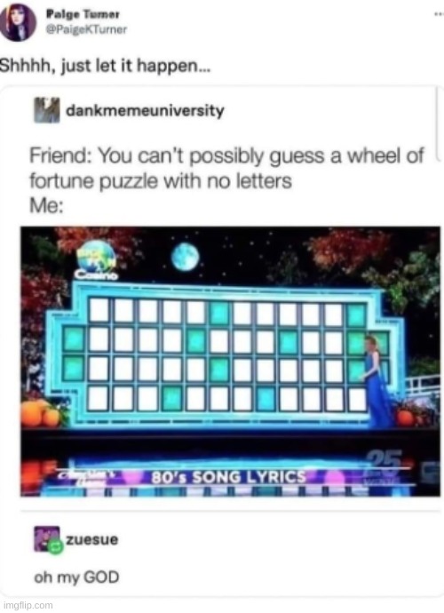 POV: My brain at 3: am | image tagged in memes,fun,wheel of fortune | made w/ Imgflip meme maker