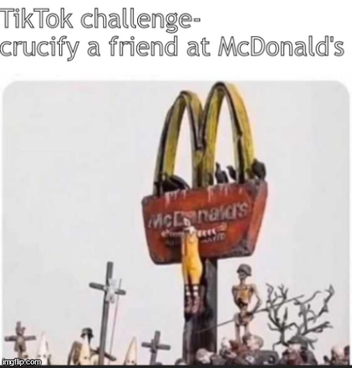 TikTok challenge of the week | image tagged in memes,dark humor | made w/ Imgflip meme maker