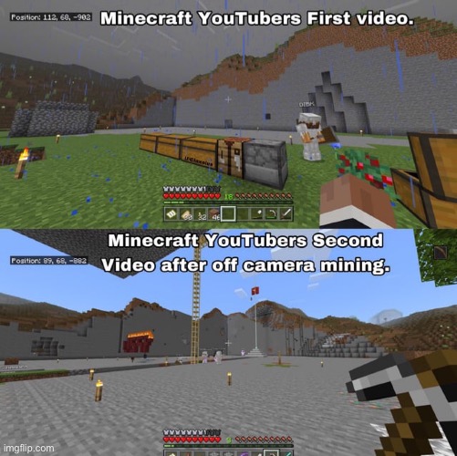 image tagged in minecraft,memes,funny | made w/ Imgflip meme maker