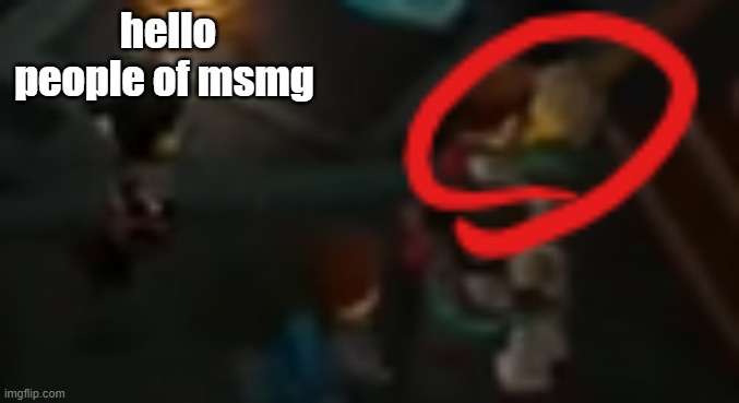 hello people of msmg | image tagged in never pause ninjago 2 | made w/ Imgflip meme maker