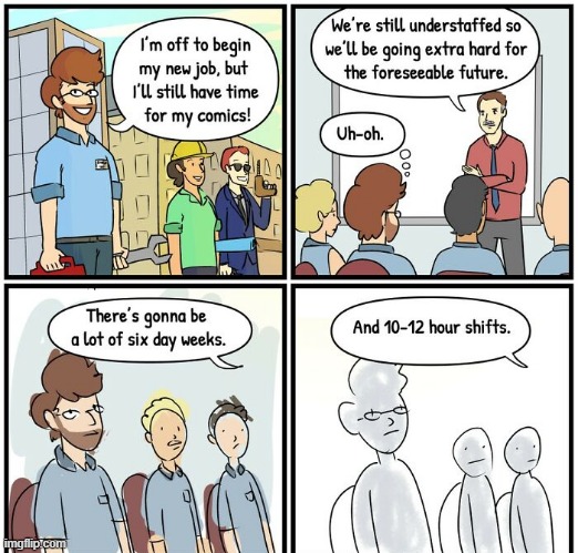 Tough Job | image tagged in comics | made w/ Imgflip meme maker