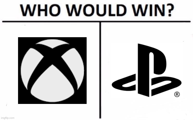 I will Post the results at the end of the month | image tagged in memes,who would win,xbox,playstation | made w/ Imgflip meme maker