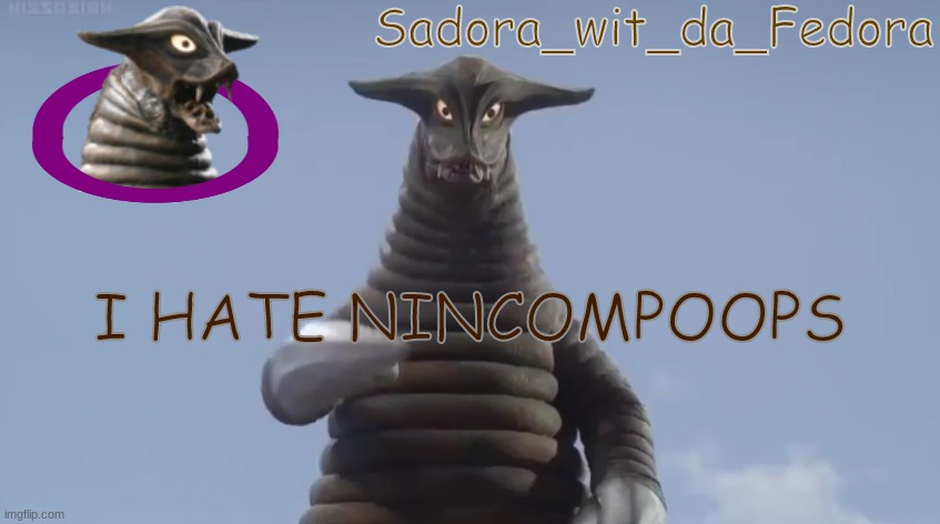 vg | I HATE NINCOMPOOPS | made w/ Imgflip meme maker