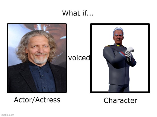 What if Clancy Brown voiced the G.U.N. commander | image tagged in what if this actor or actress voiced this character,sonic the hedgehog,gun commander,clancy brown,sega,sonic | made w/ Imgflip meme maker