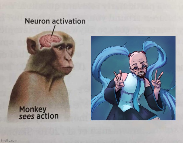 I mean… | image tagged in monkey neuron activation | made w/ Imgflip meme maker