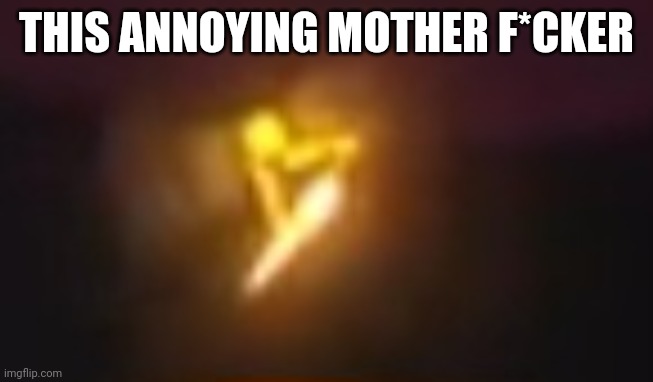We all hate this guy | THIS ANNOYING MOTHER F*CKER | image tagged in spiderheck wasp | made w/ Imgflip meme maker