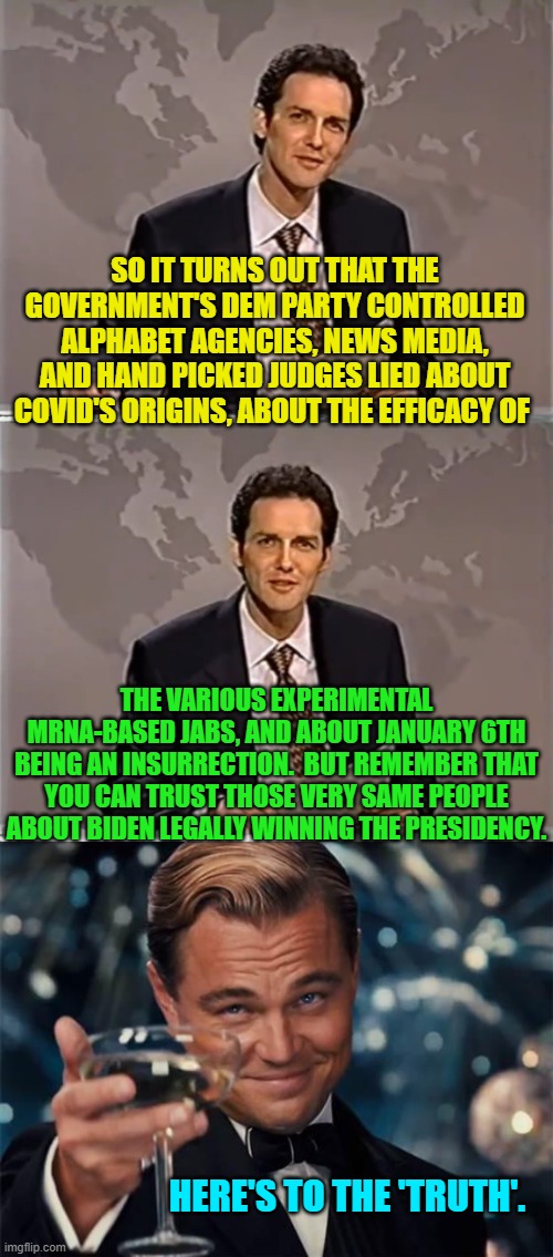 Dem Party leadership lying liars lying and Dem Party voters LIVING off