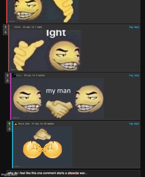 meanwhile in the iceu party post | made w/ Imgflip meme maker