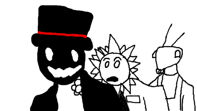 Espíritu, Florus and Maurice but they're in Harlem Blank Meme Template