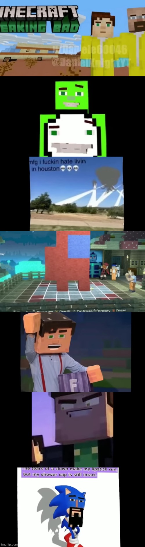 Have some cursed minecraft story mode images! Yw! | made w/ Imgflip meme maker