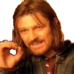 One Does Not Simply Transparent Meme Template