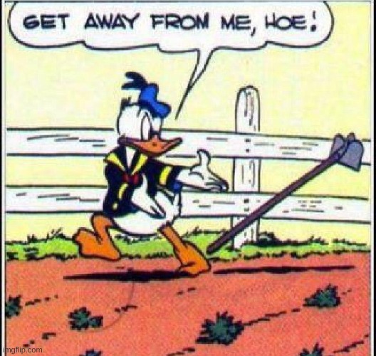 get away from me hoe | image tagged in get away from me hoe | made w/ Imgflip meme maker