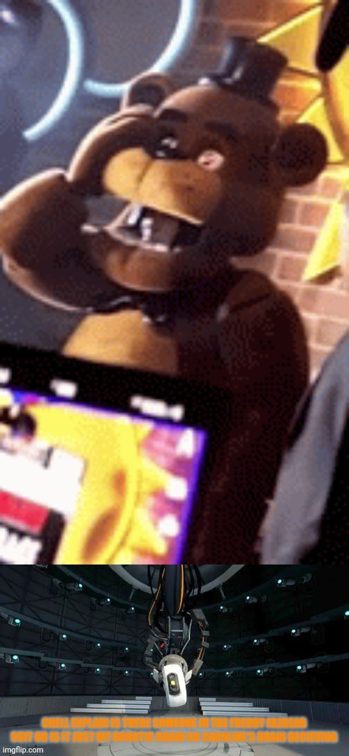 https://imgflip.com/gif/7d5zkc | image tagged in fnaf,suit,costume,portal | made w/ Imgflip meme maker