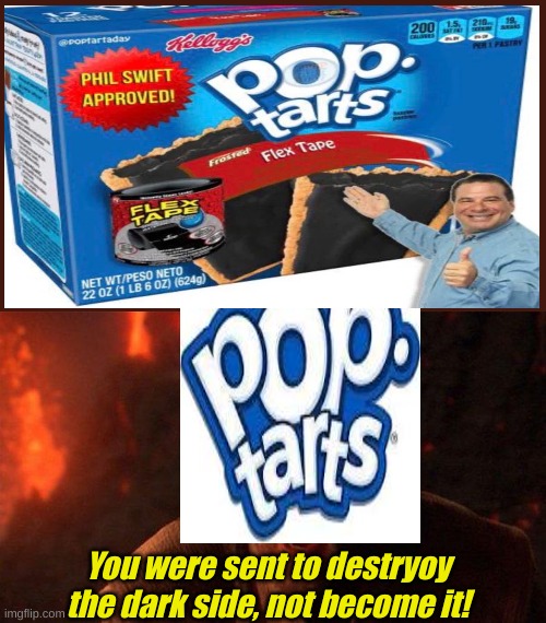 Not Phil Swift! | You were sent to destryoy the dark side, not become it! | image tagged in memes,you were the chosen one star wars,phil swift,noooooooooooooooooooooooo | made w/ Imgflip meme maker