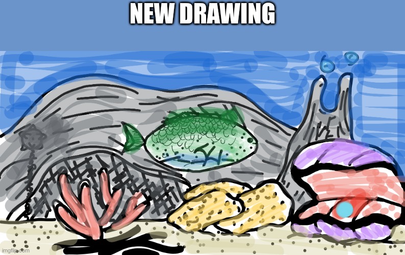 how is it | NEW DRAWING | image tagged in drawing is good for u | made w/ Imgflip meme maker