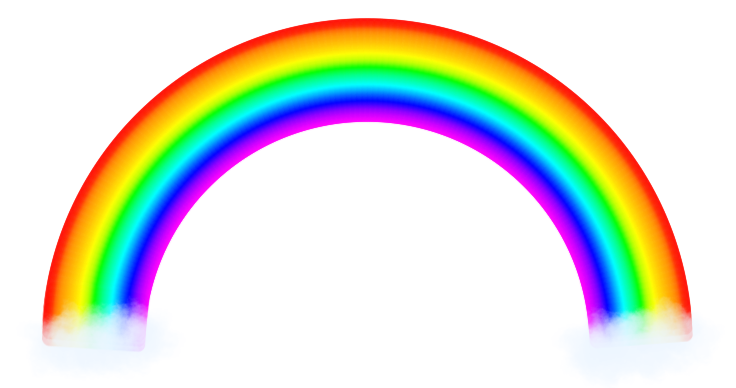 A Rainbow Blank Meme Template