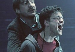 High Quality harry potter screaming Blank Meme Template